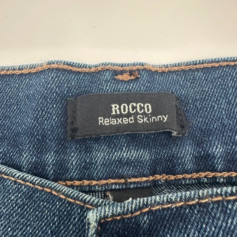 True Religion Rocco Relaxed Skinny Jeans Dark Woodland Wash Men 31x32 700878 NWT